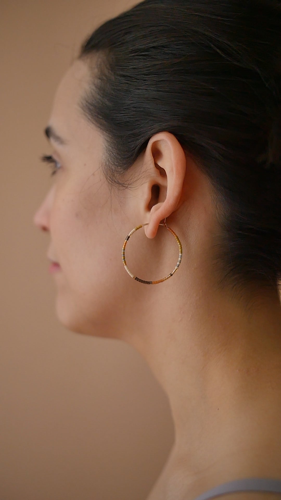 Adi - 1.25" & 1.75" 14 KT Gold Hoops