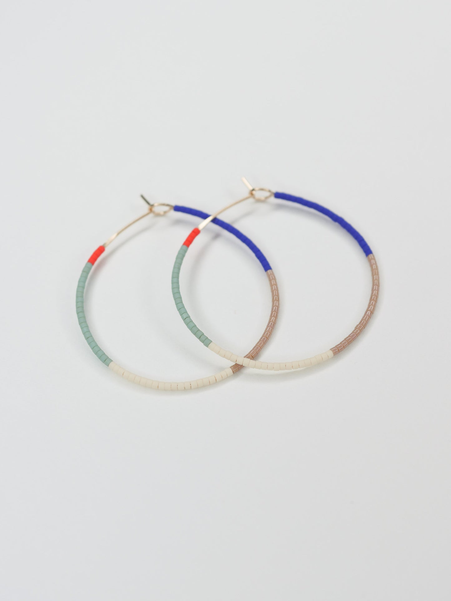 Aine - 1.25" & 1.75" 14 KT Gold Hoops