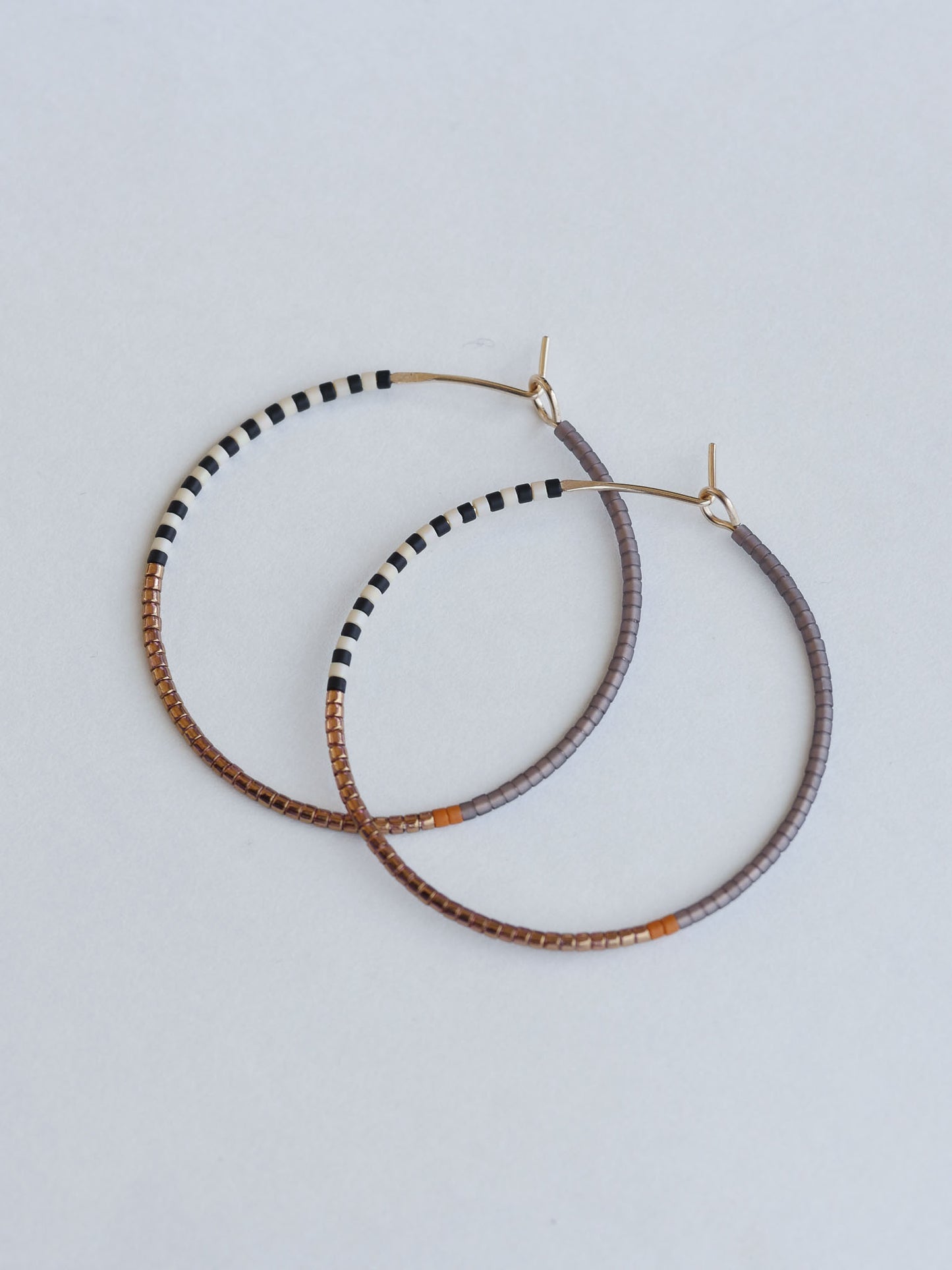 Ursina - 1.25" & 1.75" 14 KT Gold Hoops