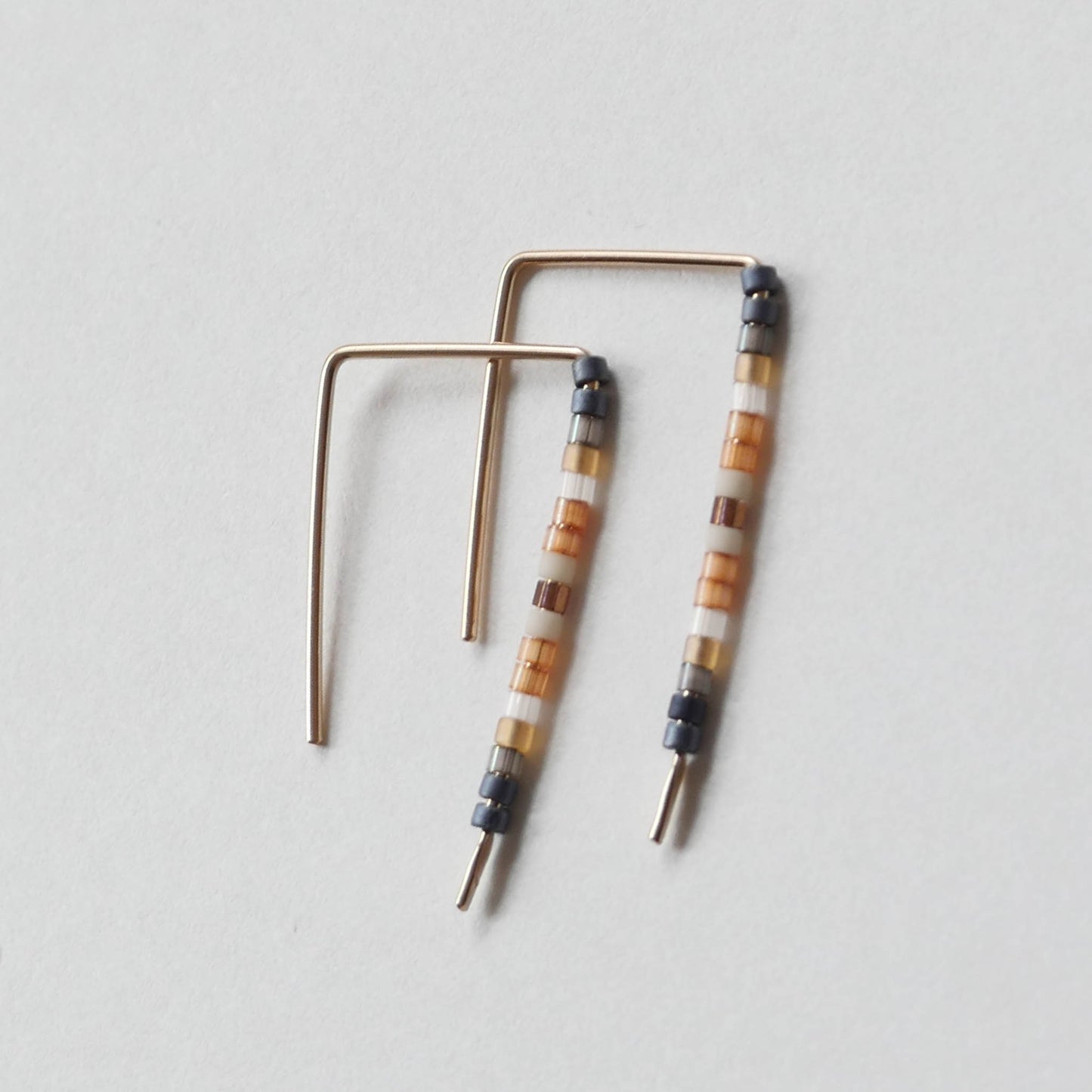 Esen - 14 KT Gold Bar Studs