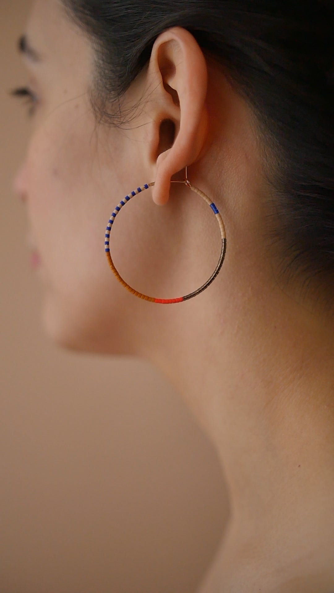 Jaya - 1.25" & 1.75" 14 KT Gold Hoops