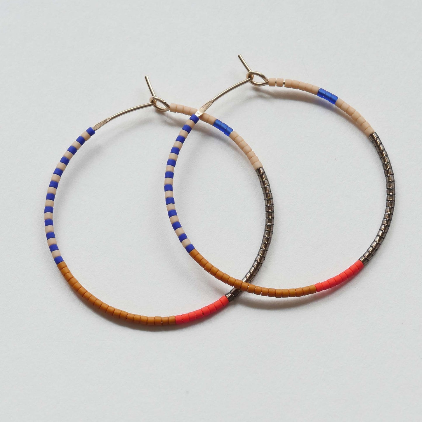 Jaya - 1.25" & 1.75" 14 KT Gold Hoops