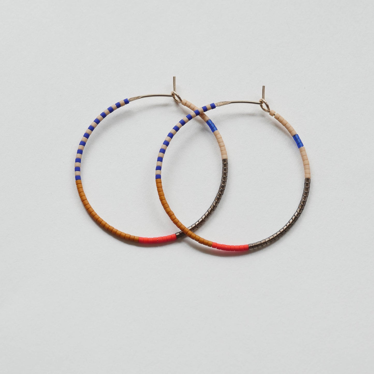 Jaya - 1.25" & 1.75" 14 KT Gold Hoops