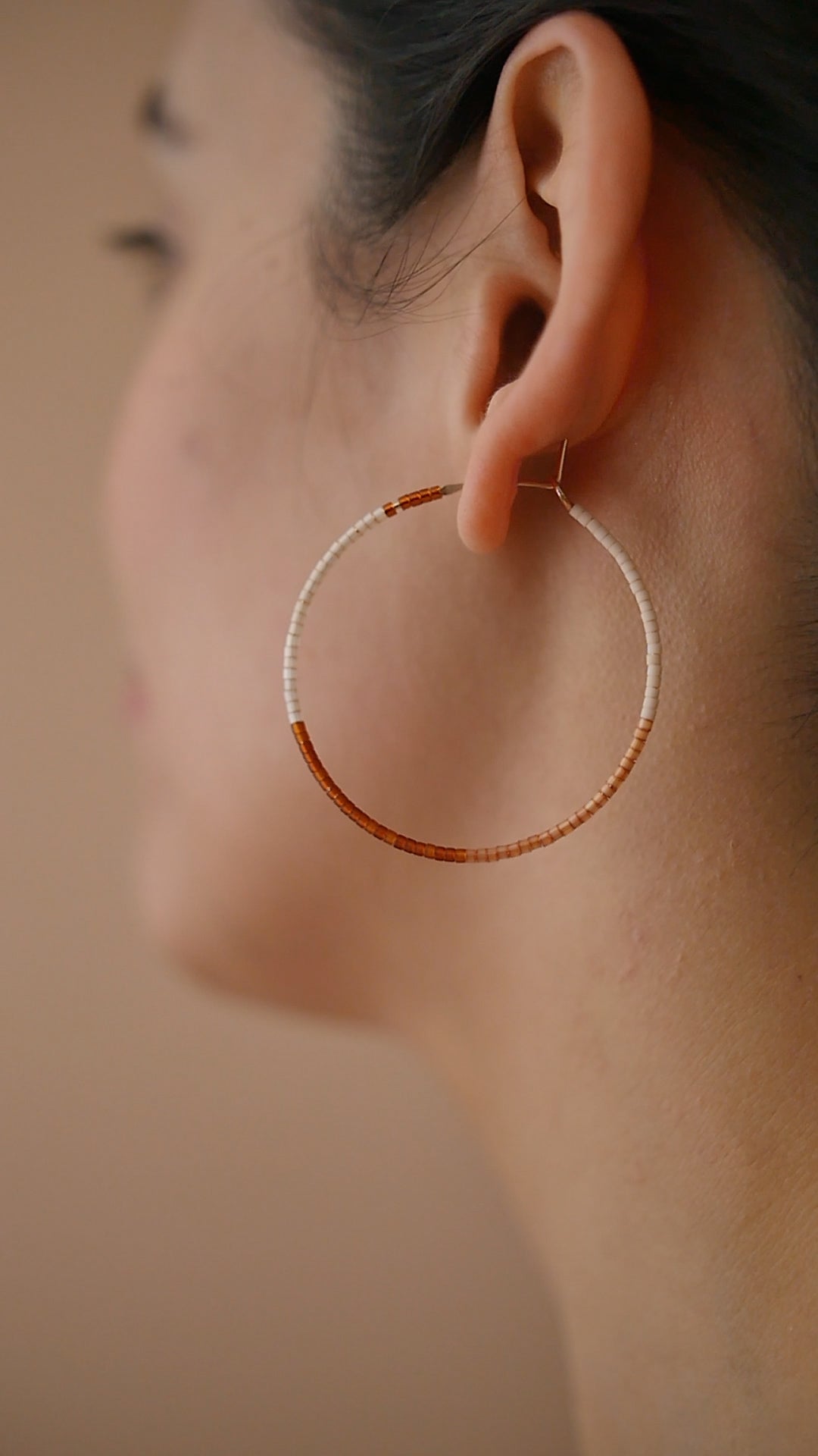 Livia - 1.25" & 1.75" 14 KT Gold Hoops