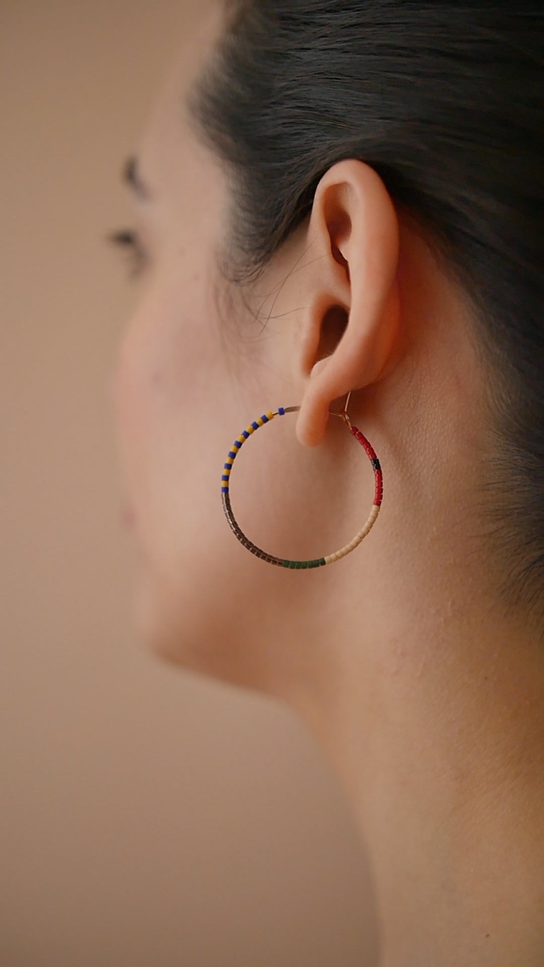 Lovedeep - 1.25" & 1.75" 14 KT Gold Hoops
