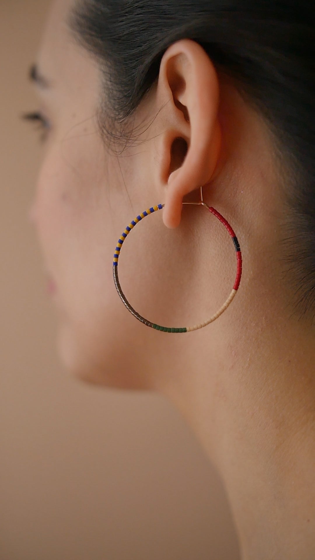 Lovedeep - 1.25" & 1.75" 14 KT Gold Hoops