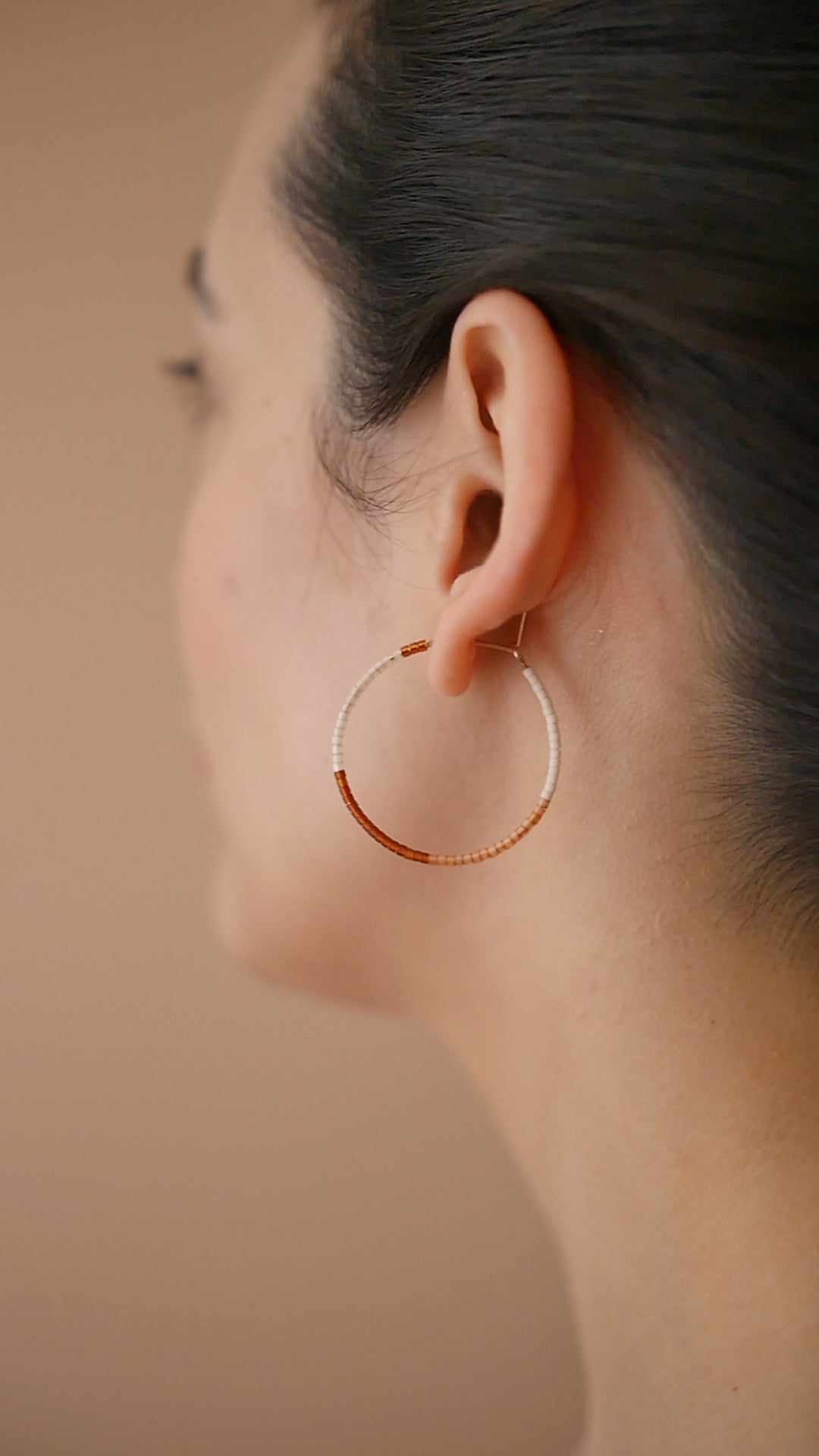 Livia - 1.25" & 1.75" 14 KT Gold Hoops