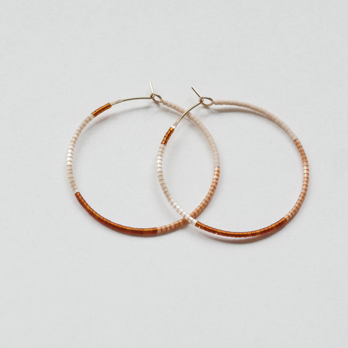 Livia - 1.25" & 1.75" 14 KT Gold Hoops