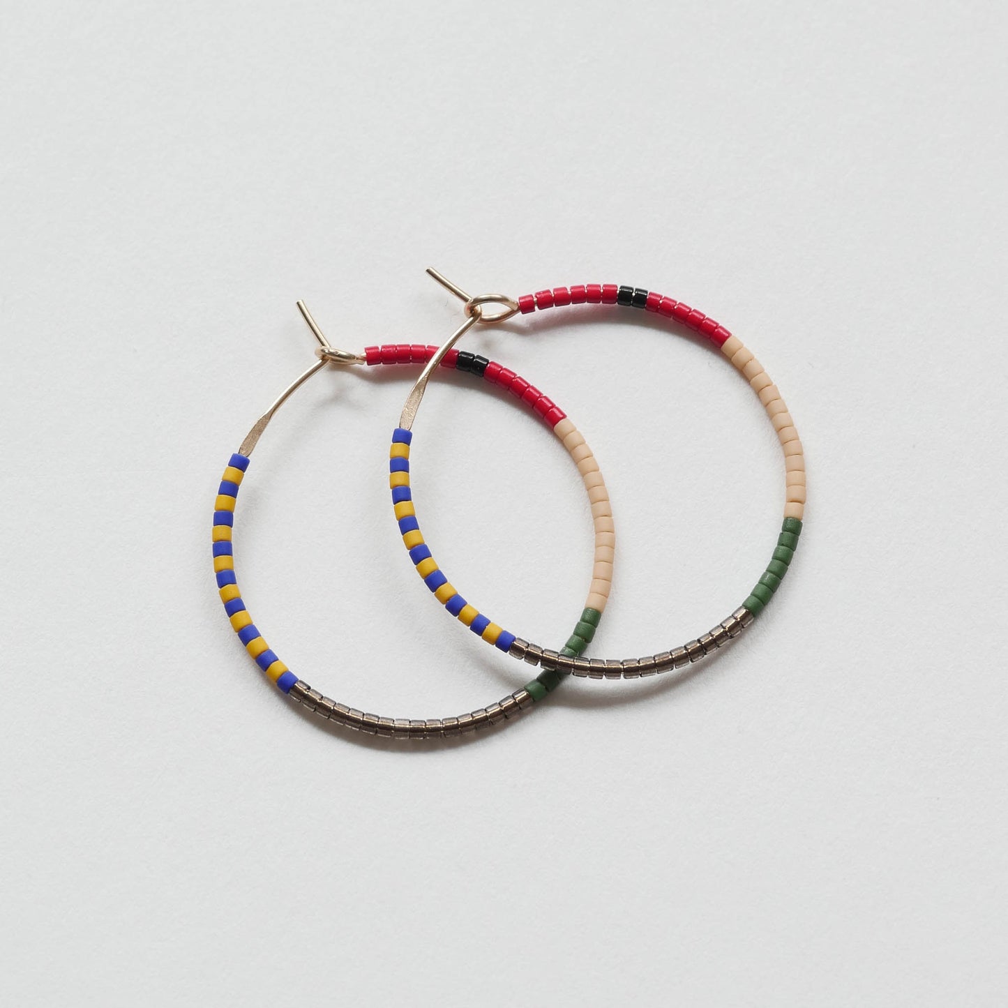 Lovedeep - 1.25" & 1.75" 14 KT Gold Hoops