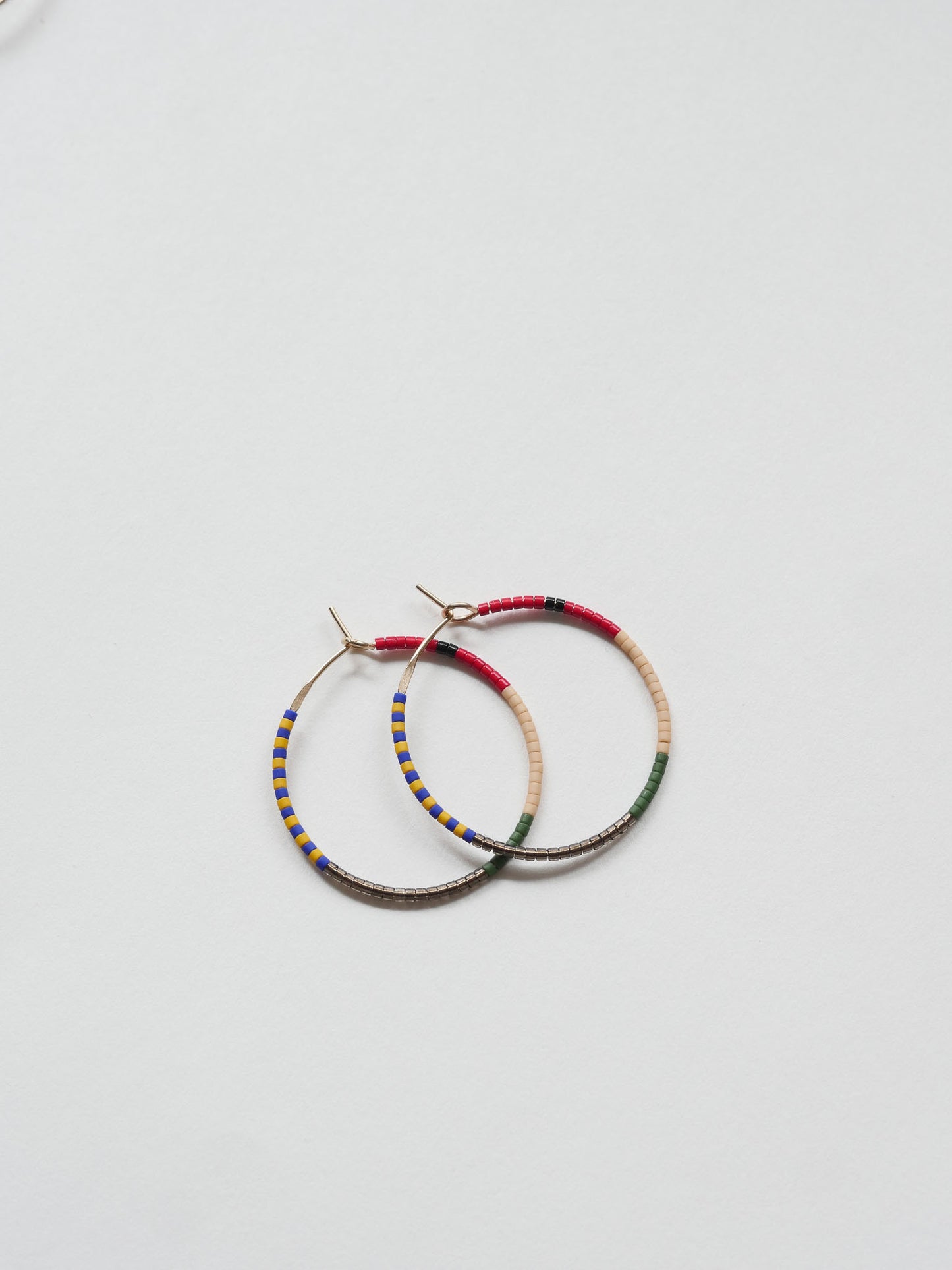 Lovedeep - 1.25" & 1.75" 14 KT Gold Hoops