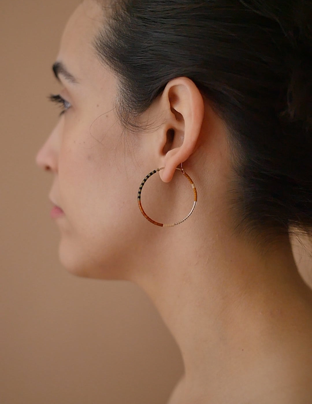 Mylene - 1.25" & 1.75" 14 KT Gold Hoops