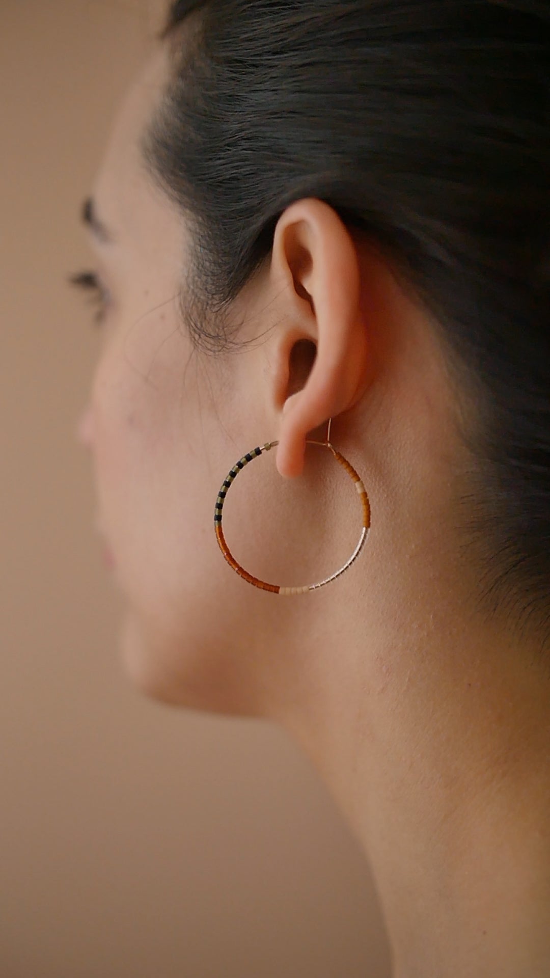 Mylene - 1.25" & 1.75" 14 KT Gold Hoops
