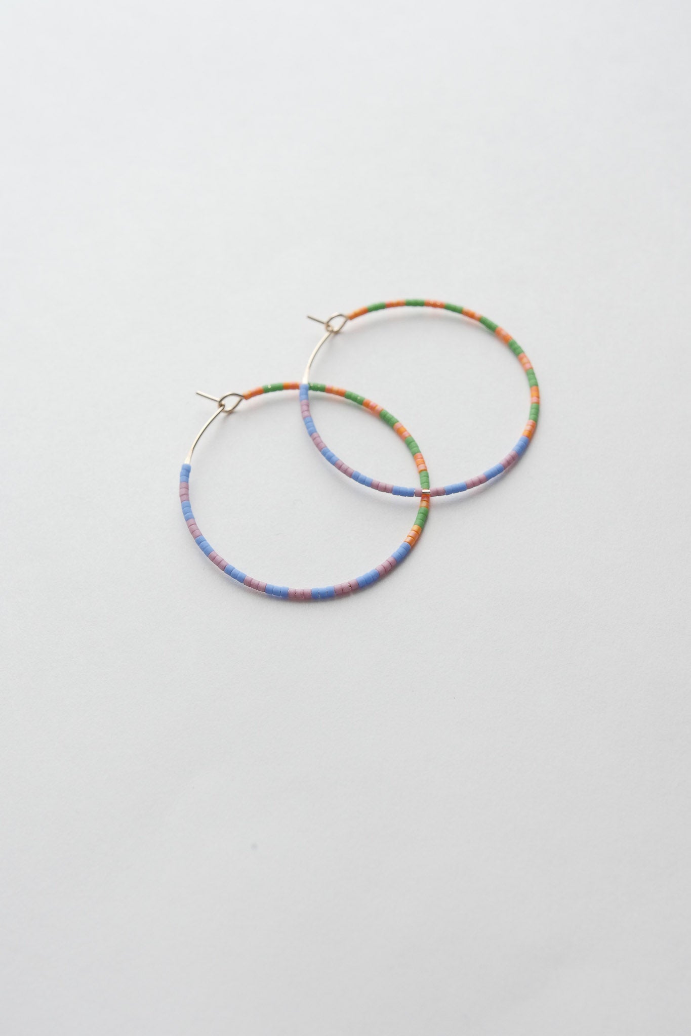 Mayla - 1.25" & 1.75" 14 KT Gold Hoops