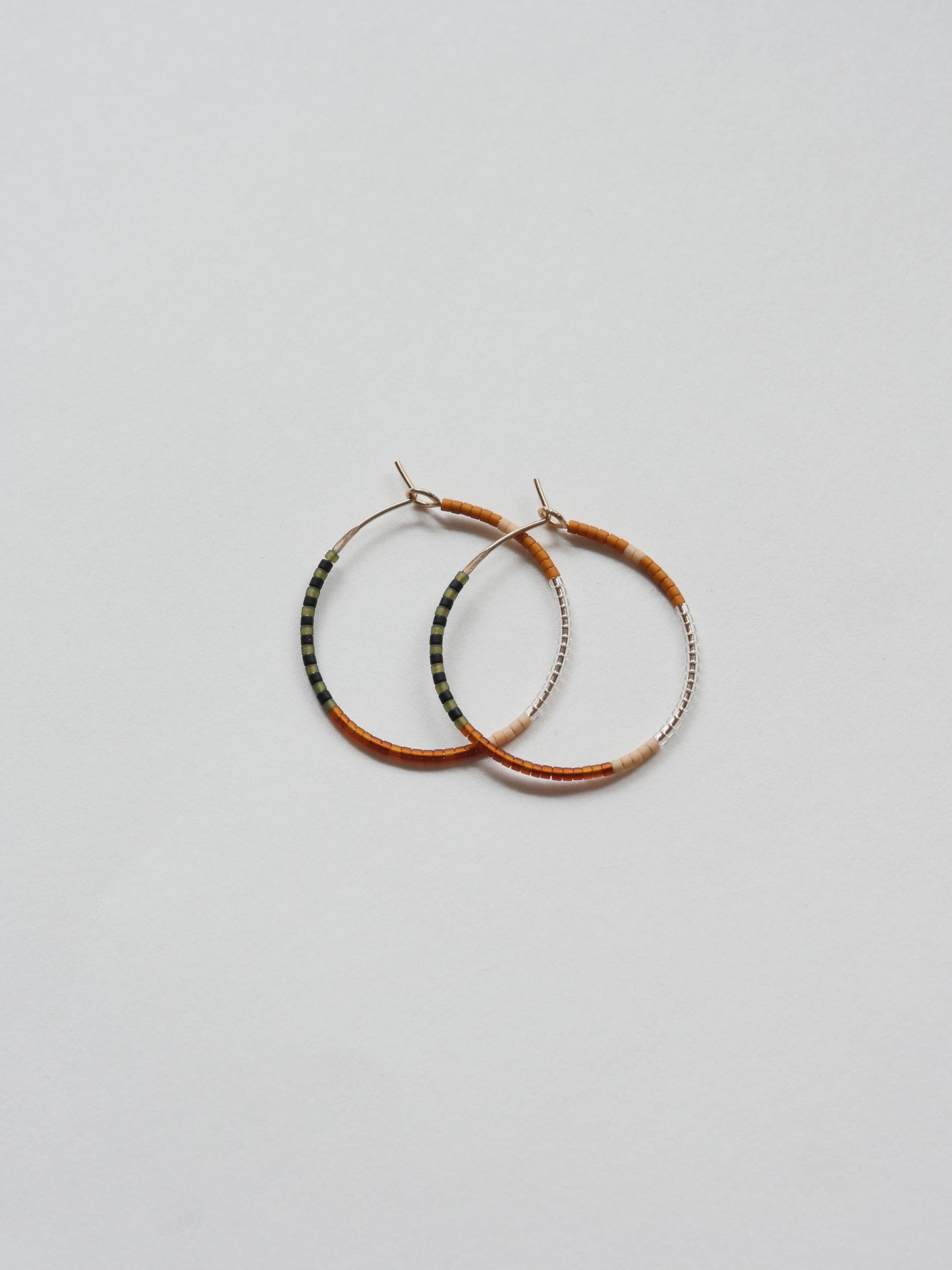 Mylene - 1.25" & 1.75" 14 KT Gold Hoops