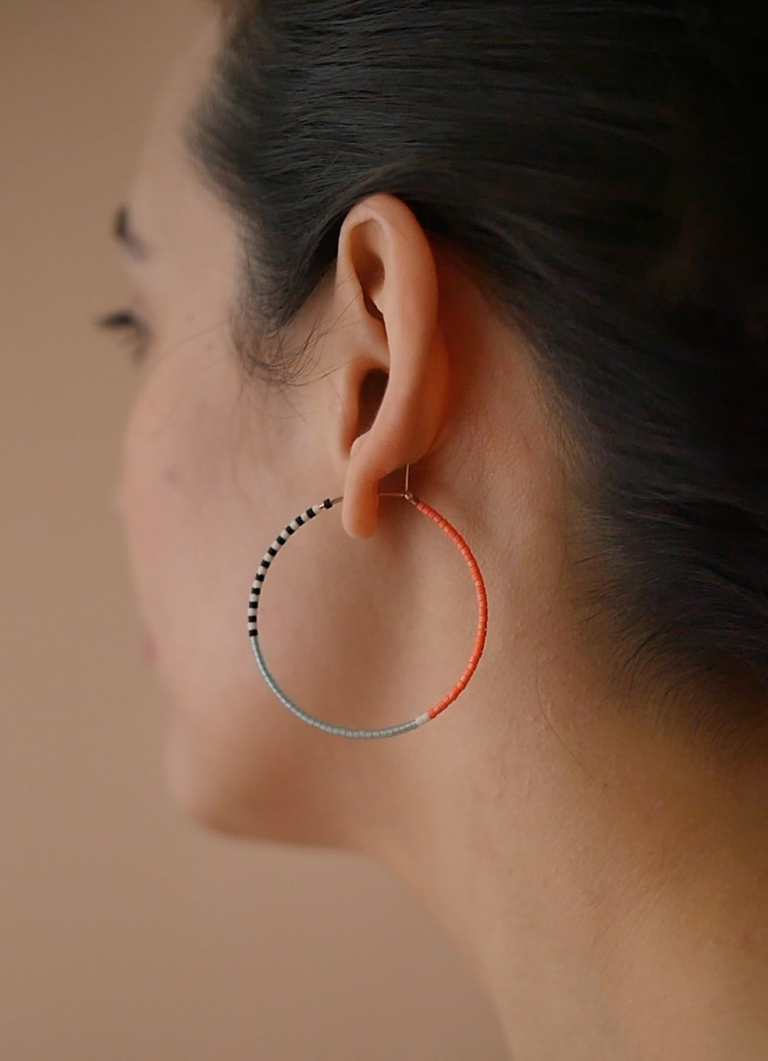 Pantha - 1.25" & 1.75" 14 KT Gold Hoops