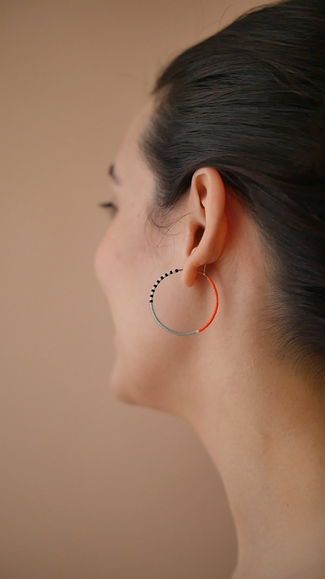 Pantha - 1.25" & 1.75" 14 KT Gold Hoops