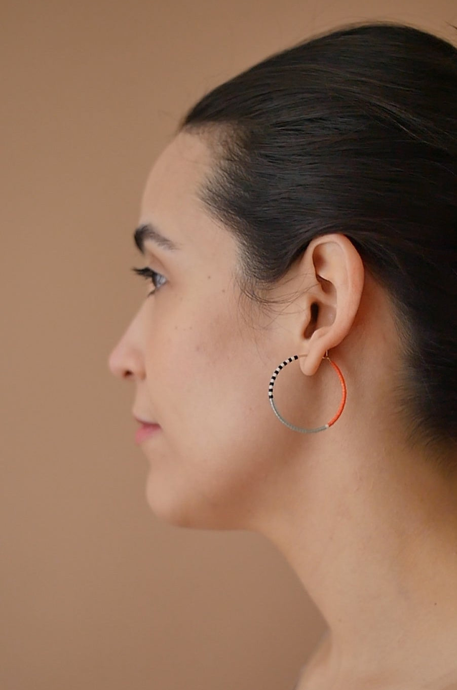 Pantha - 1.25" & 1.75" 14 KT Gold Hoops