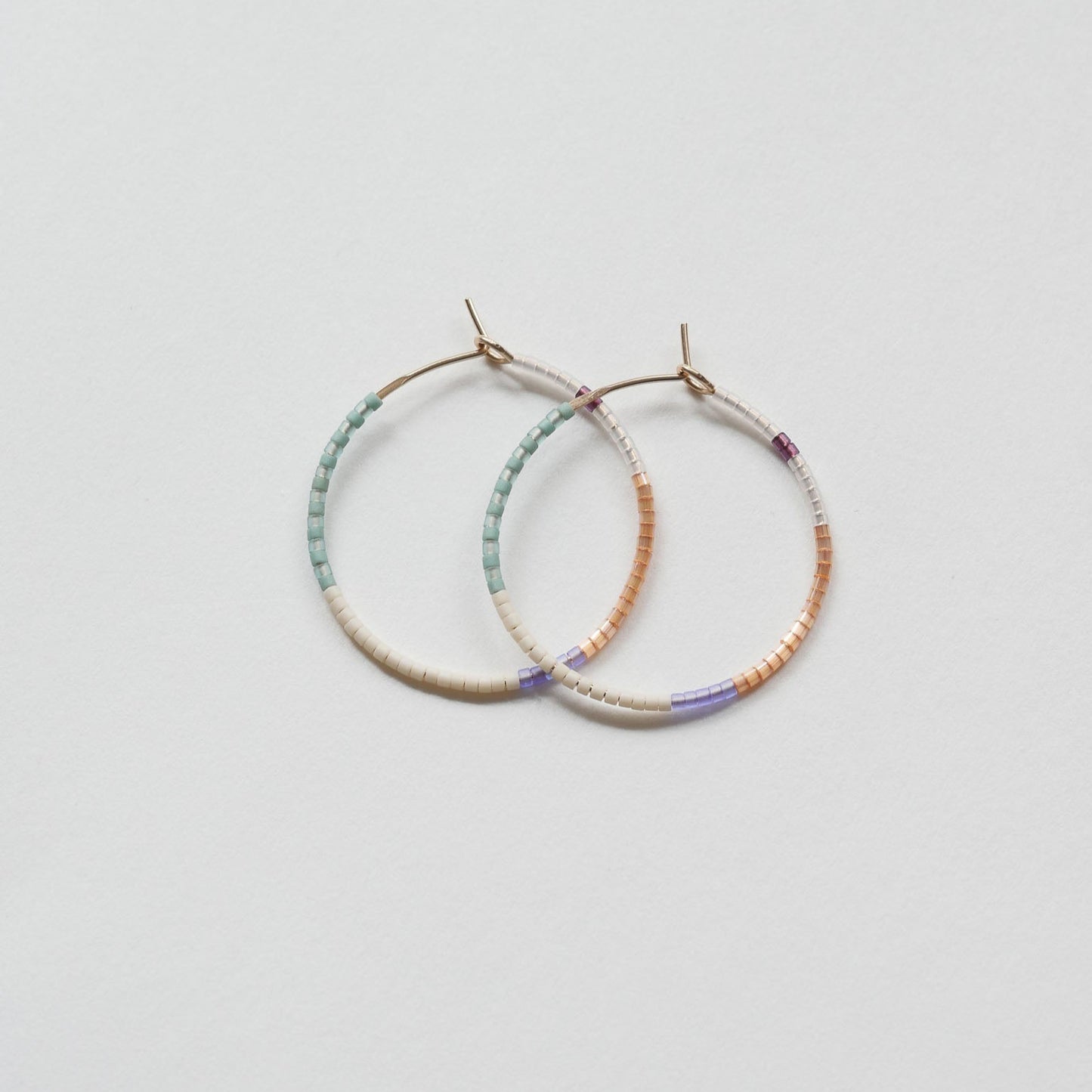 Pnina - 1.25" & 1.75" 14 KT Gold Hoops