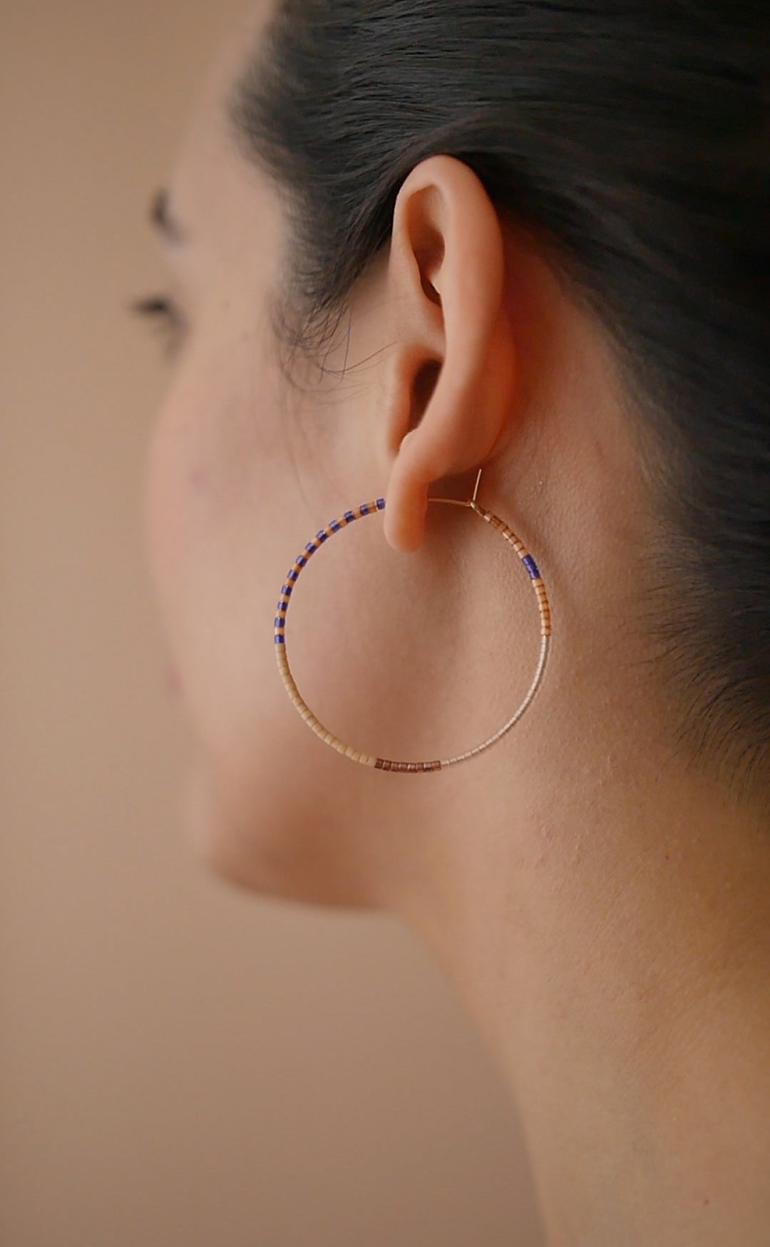 Tunde - 1.25" & 1.75" 14 KT Gold Hoops