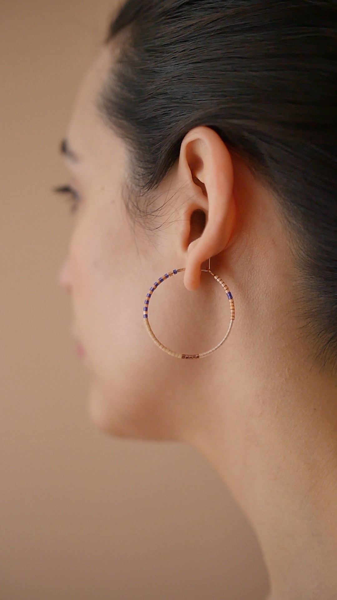 Tunde - 1.25" & 1.75" 14 KT Gold Hoops