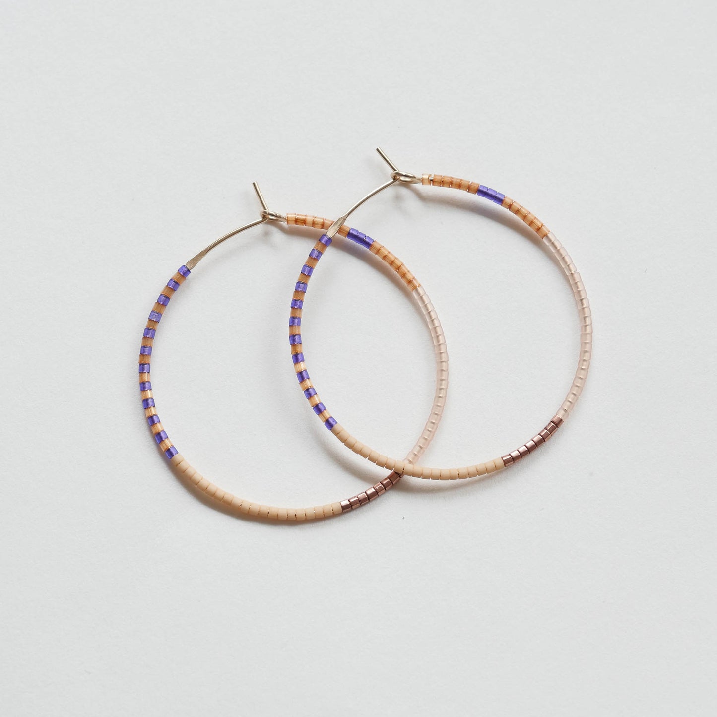 Tunde - 1.25" & 1.75" 14 KT Gold Hoops
