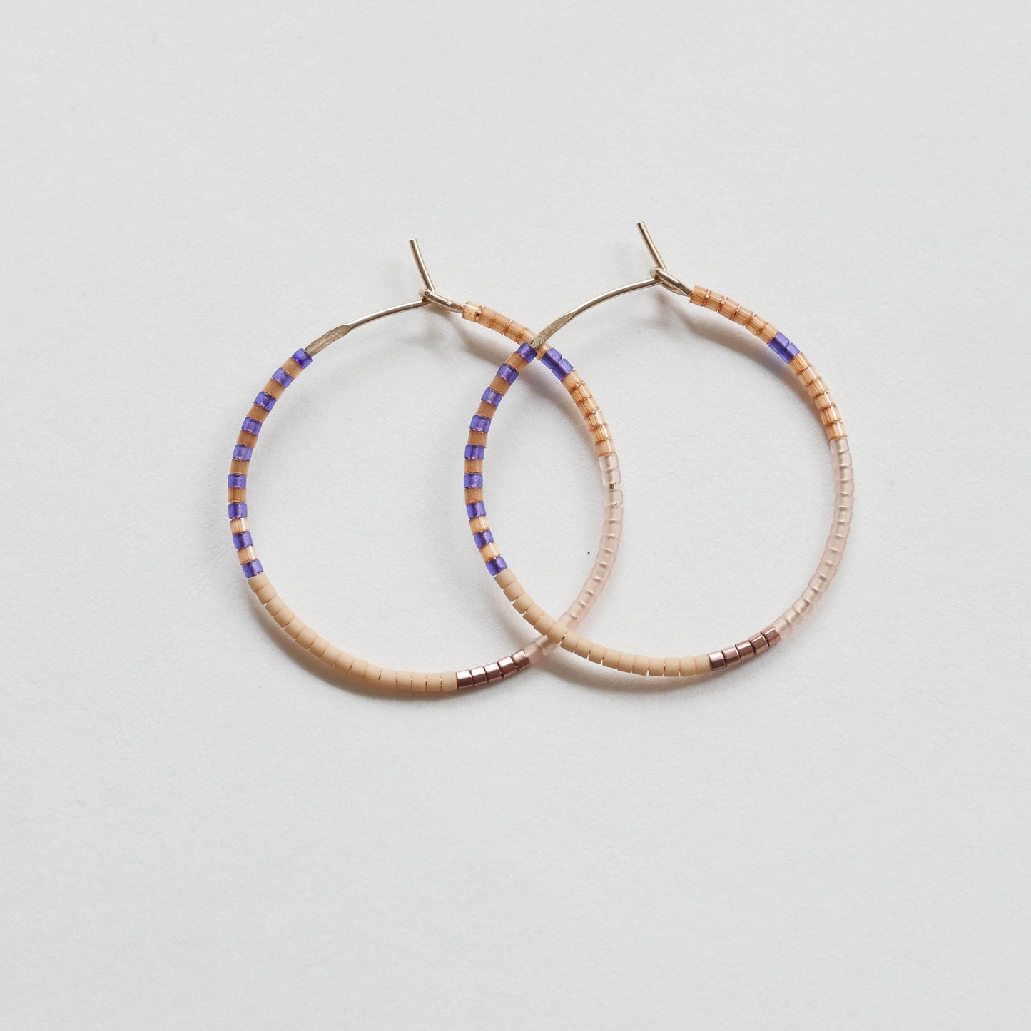 Tunde - 1.25" & 1.75" 14 KT Gold Hoops