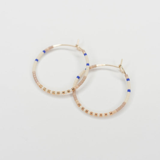 Neve - 1.25" & 1.75" 14 KT Gold Hoops