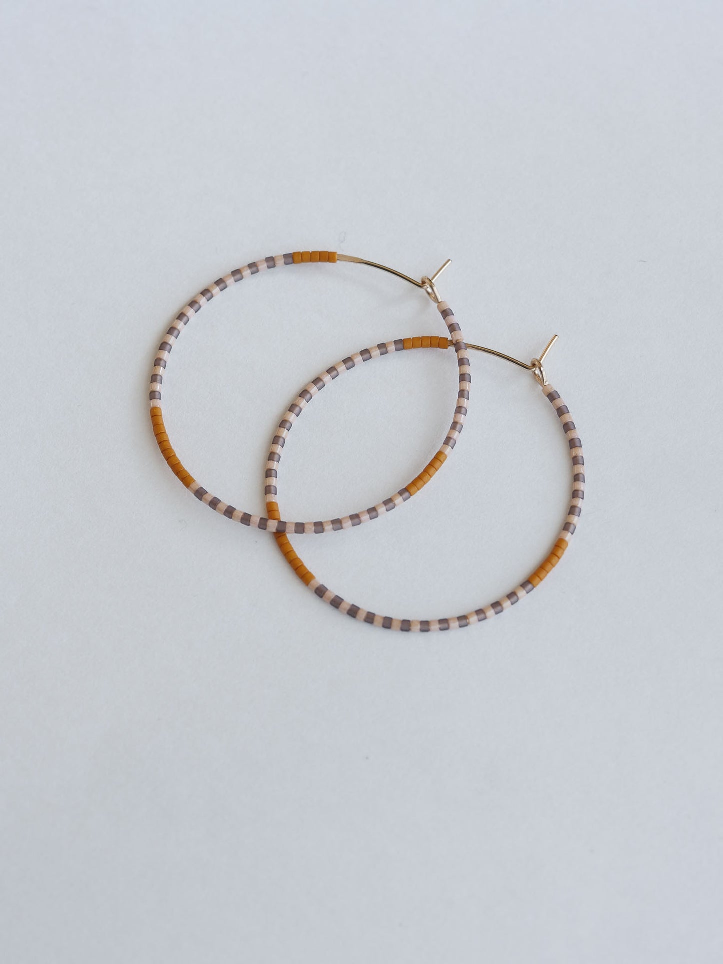 Navena - 1.25" & 1.75" 14 KT Gold Hoops