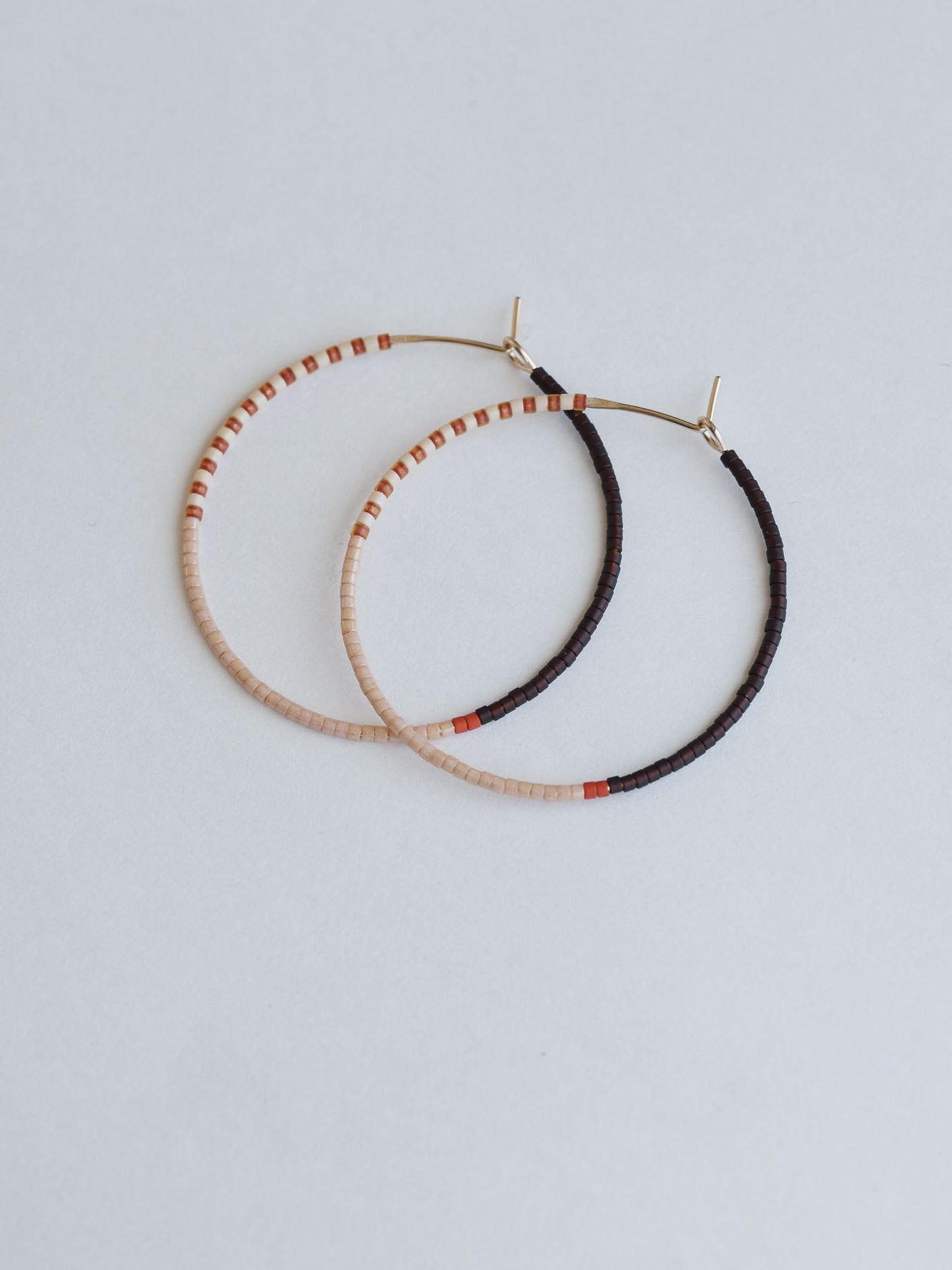 Jiraya - 1.25" & 1.75" 14 KT Gold Hoops
