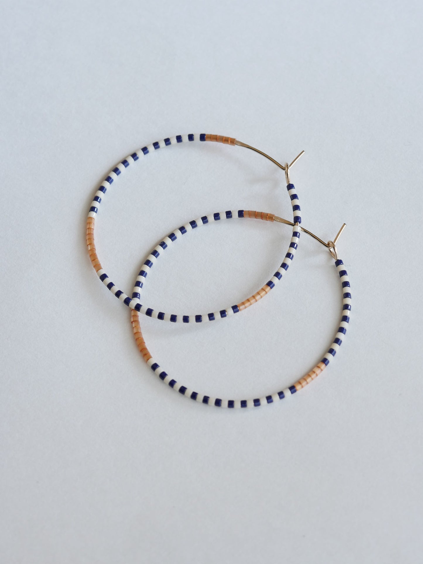 Effie - 1.25" & 1.75" 14 KT Gold Hoops