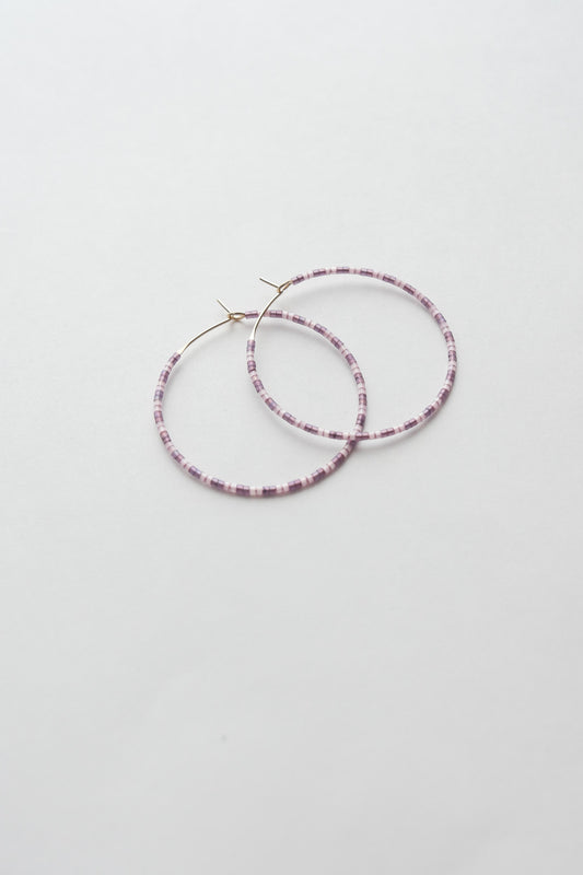 Donia - 1.25" & 1.75" 14 KT Gold Hoops