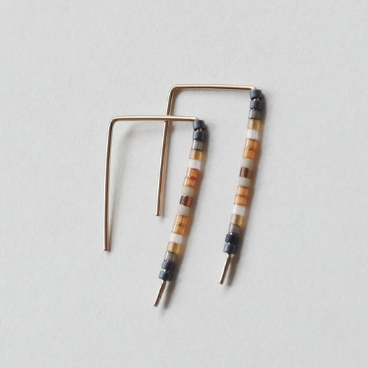 Esen - 14 KT Gold Bar Studs
