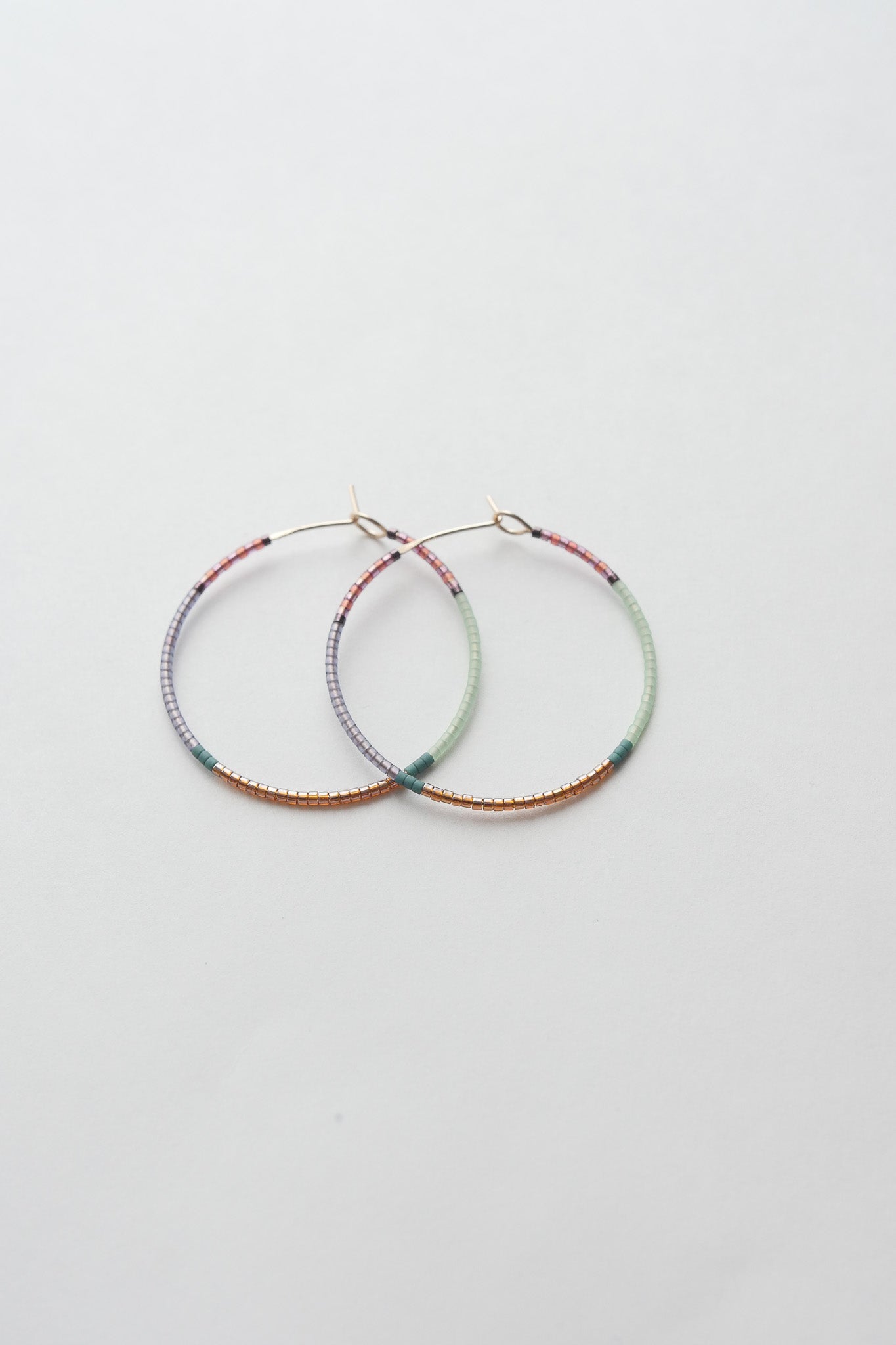 Heruka - 1.25" & 1.75" 14 KT Gold Hoops