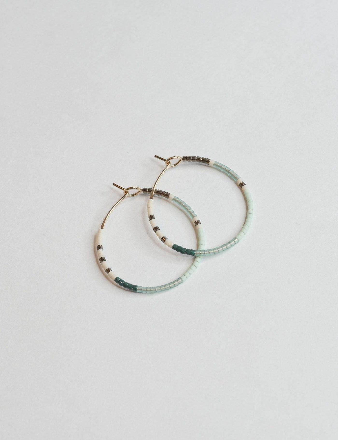 Jamila - 1.25" & 1.75" 14 KT Gold Hoops