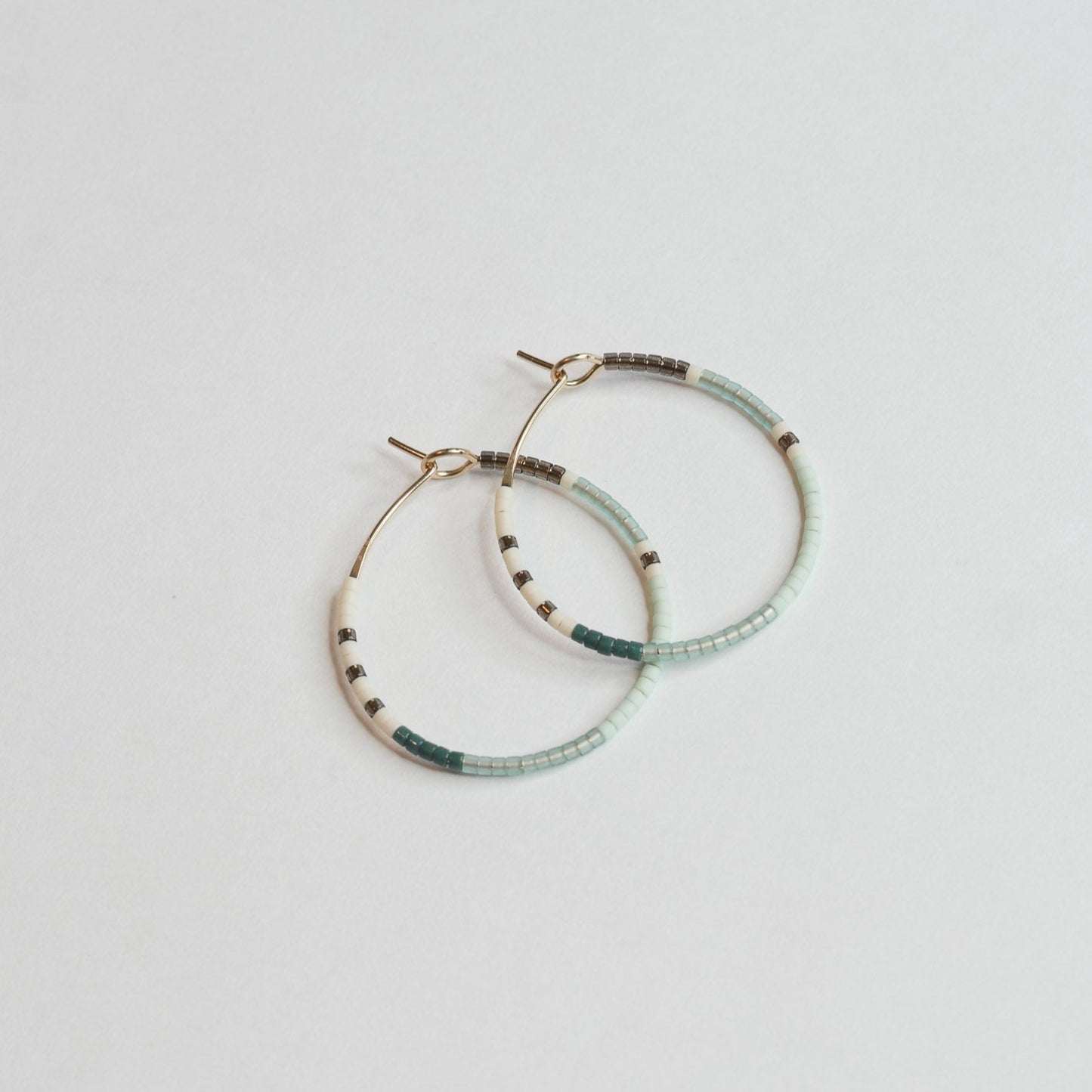 Jamila - 1.25" & 1.75" 14 KT Gold Hoops