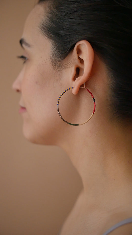 Lovedeep - 1.25" & 1.75" 14 KT Gold Hoops