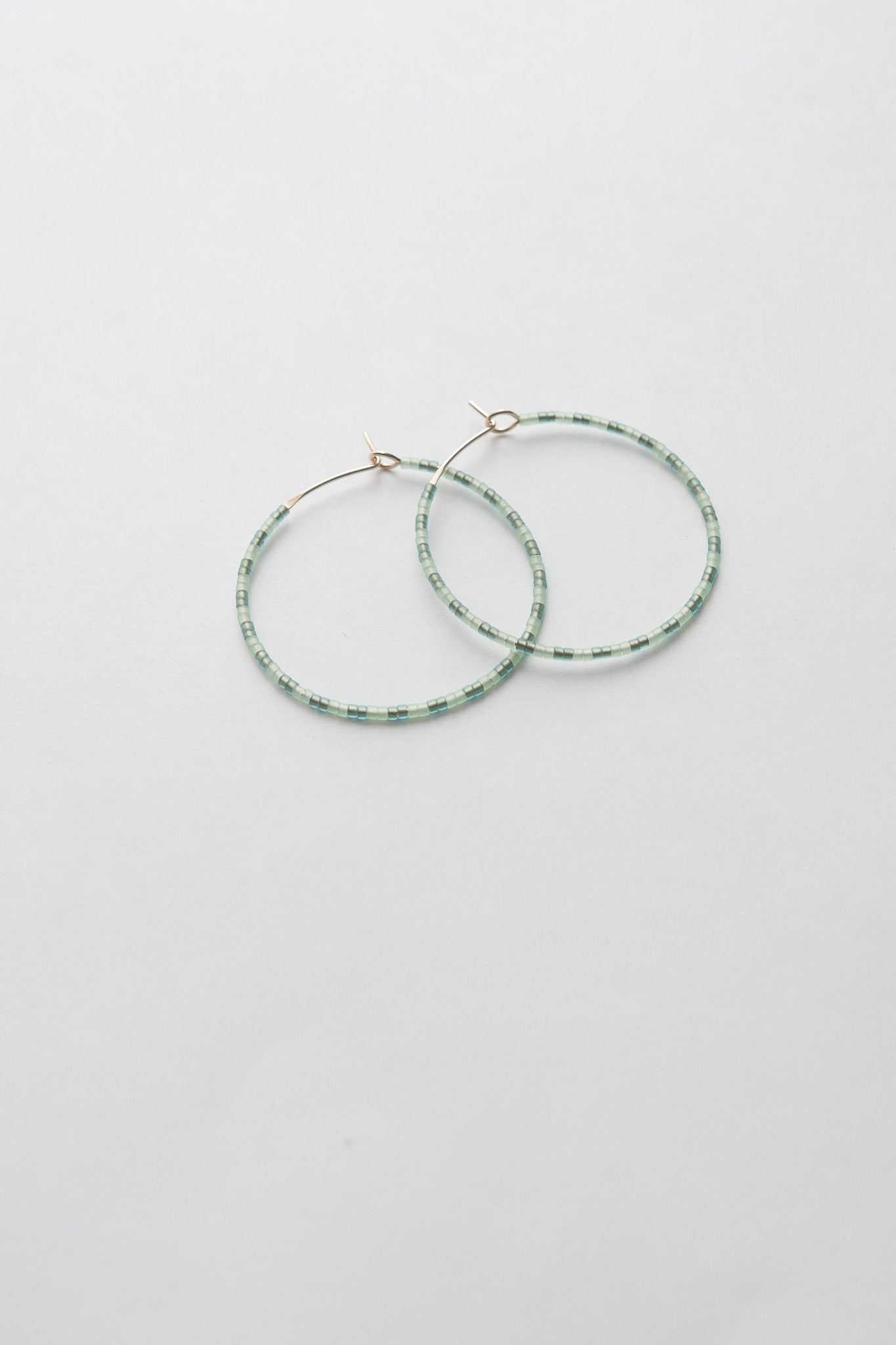 Lida - 1.25" & 1.75" 14 KT Gold Hoops