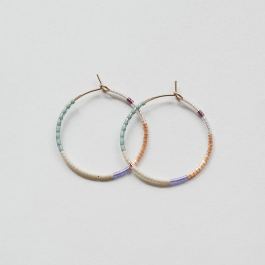 Pnina - 1.25" & 1.75" 14 KT Gold Hoops