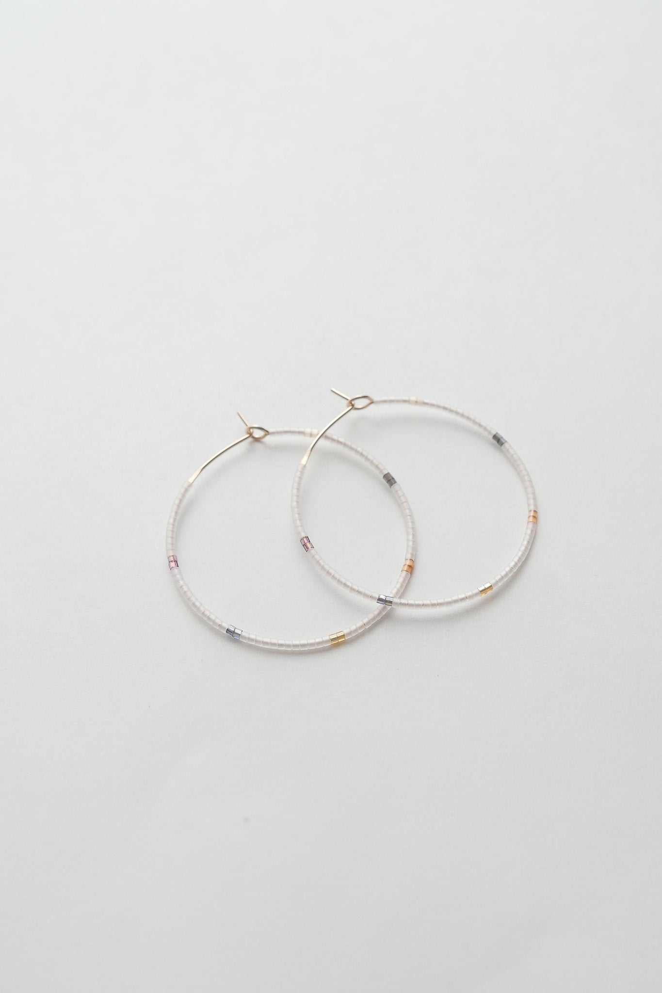 Semele - 1.25" & 1.75" 14 KT Gold Hoops