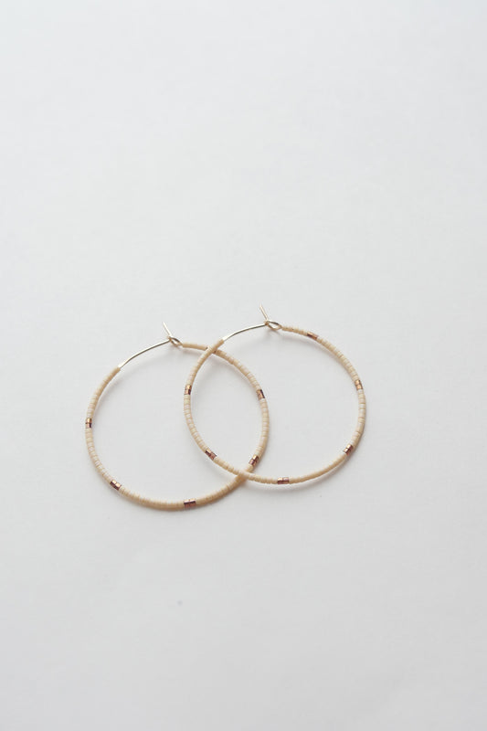 Tawa - 1.25" & 1.75" 14 KT Gold Hoops