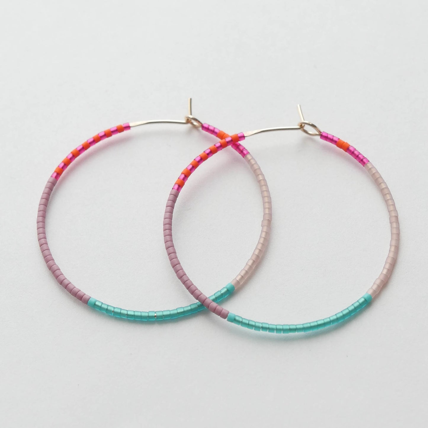 Zora - 1.25" & 1.75" 14 KT Gold Hoops